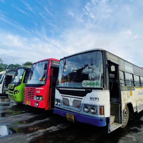 bus timings from himatnagar